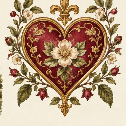 Floral heart