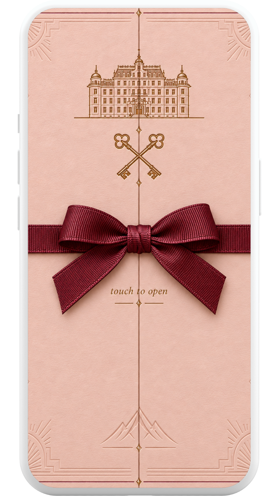 Giao diện thiệp trên điện thoại — Grand Amour